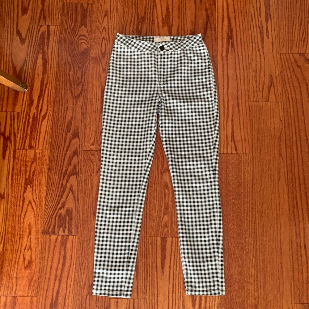 Liquidx Checkered patterned dress Jeggings